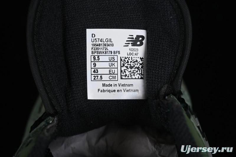 New Balance 574 Series Retro Casual Running Shoes - U574LGIL