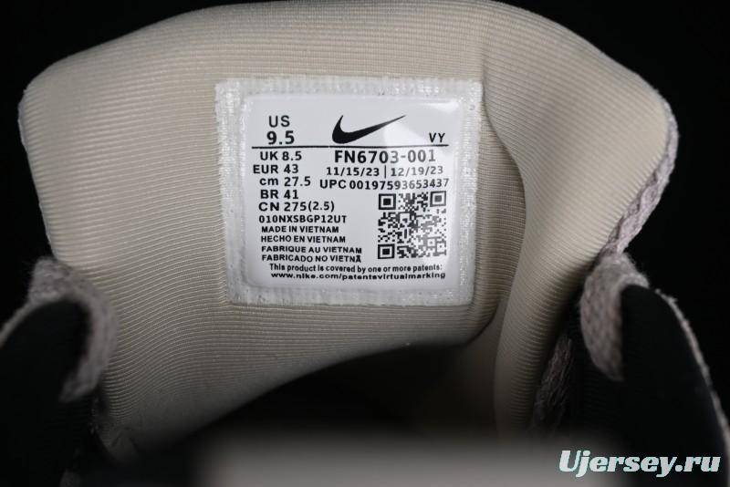 Nike Runtekk Run V2K Low-Top Retro Running Shoes with Cushlon Midsole and Anti-Slip Design - FN6703-001