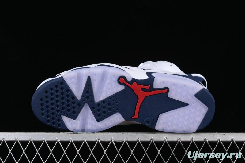 Nike Air Jordan 6 Retro "Olympic" Basketball Shoes - CT8529-164