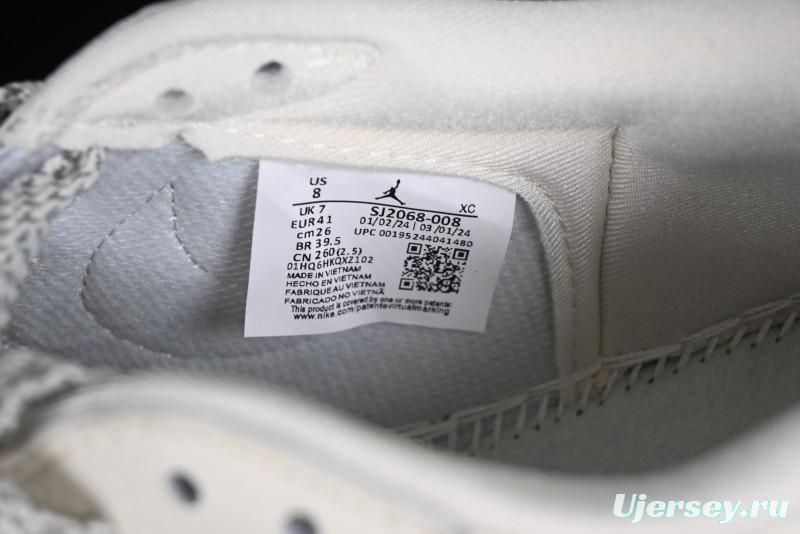 Nike Travis Scott x Fragment Design x Jordan Air Jordan 1 Low OG SP AJ1 LV Black Denim Print Low-Top Casual Sneakers - SJ2068-008