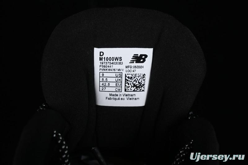 New Balance 1000 Series Retro Dad Style Low-Top Casual Running Shoes - M1000WS