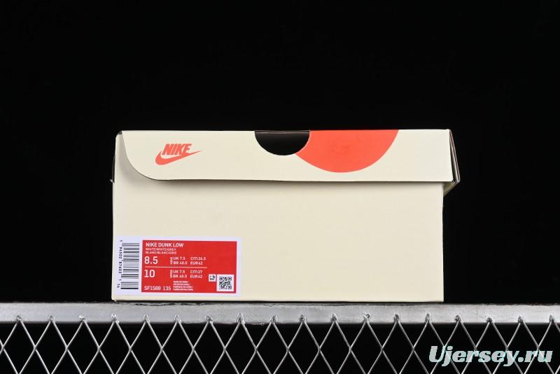 Nike SB Dunk Low UN Collaboration - Light Grey Swoosh Anniversary High-End Custom Low-Top Casual Skate Shoes - SF1588-135