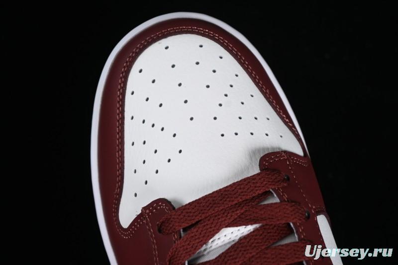 Nike Dunk Low SB Wine Red Black Low-Top Skateboarding Shoes - FJ4616-600