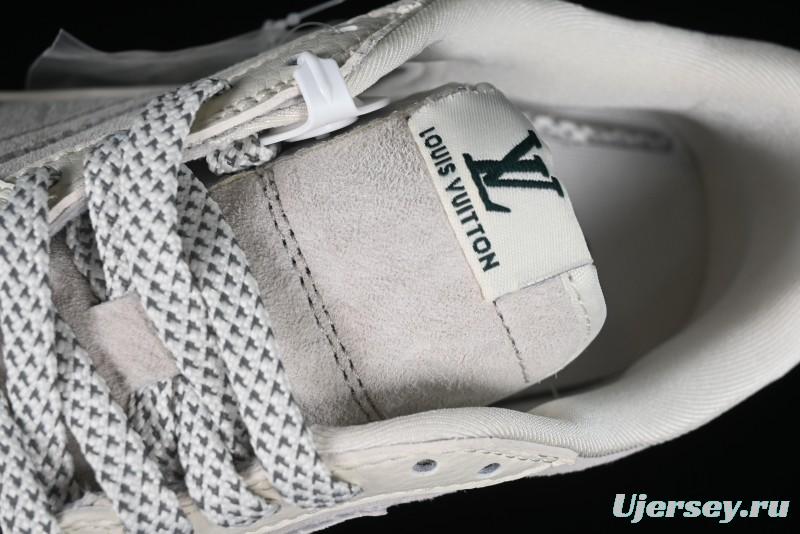 Nike Travis Scott x Fragment Design x Air Jordan 1 Low OG SP AJ1 LV Beige Grey Low-top Casual Sneakers - LJ5188-005