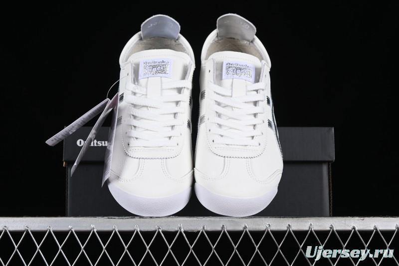 Onitsuka Tiger Mexico 66 Low-Top Leather Casual Running Shoes - D508K-0193