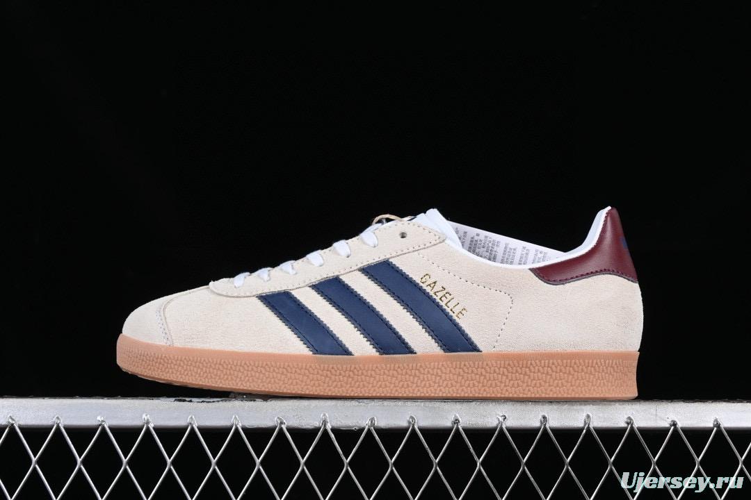 Adidas Gazelle W IE0546 Low-Top Casual Slip-Resistant Wear-Resistant Skate Shoes