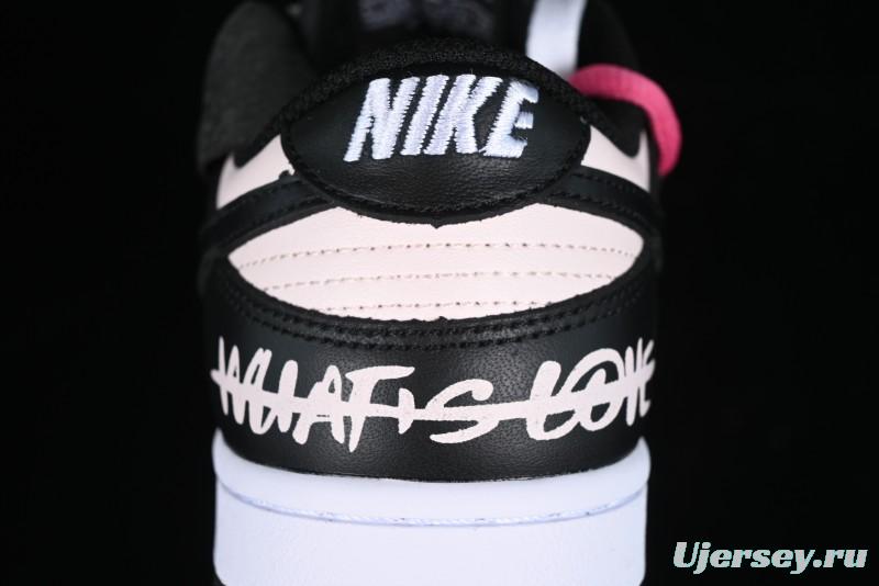 Nike Dunk Low SB Raspberry Mousse Pink Strap Casual Skate Shoes - CW1590-100