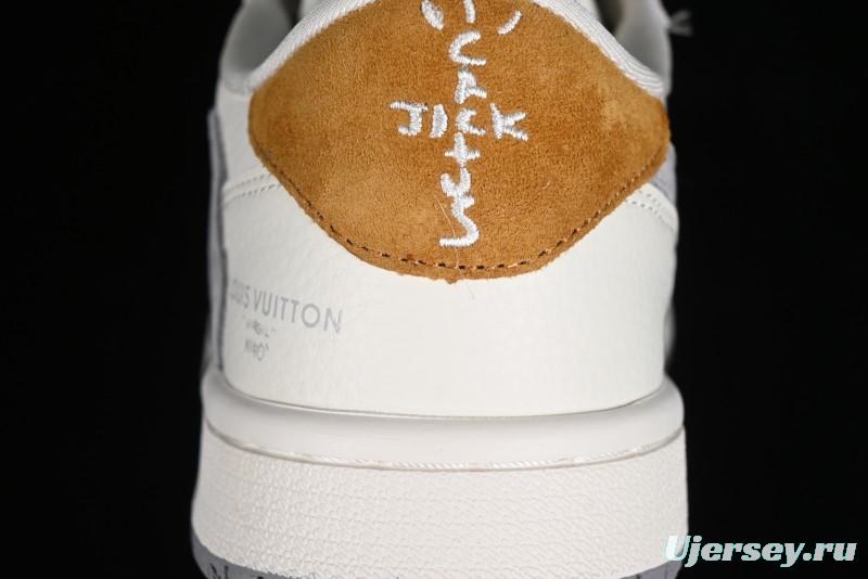 Nike Air Jordan 1 Low OG SP Travis Scott x Fragment Design Retro Sneakers - LX1988-800