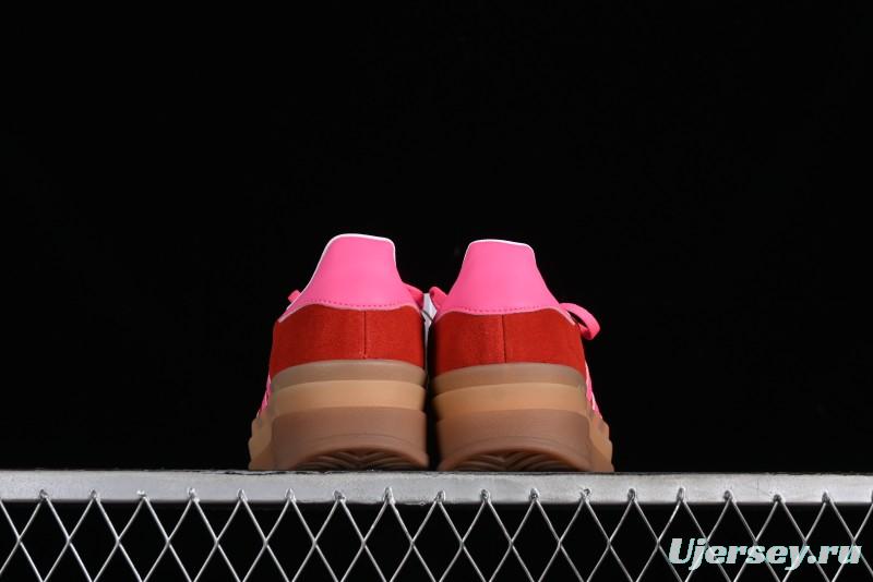 Adidas Originals Gazelle Bold IH7496 Low-Top Sneakers with Thick Sole for Slip Resistance and Durability