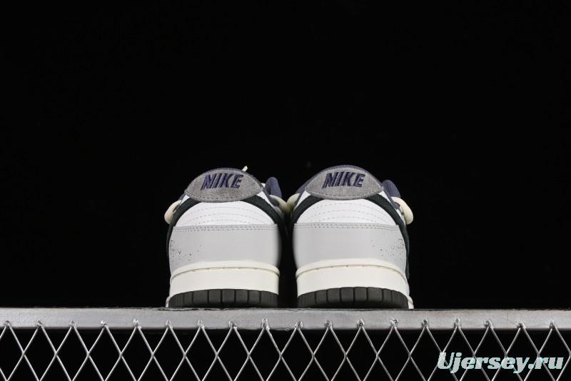 Nike Dunk Low SE Bubble Jellyfish Grey Island SB Strap Low-Top Casual Skate Shoes - FJ4188-100