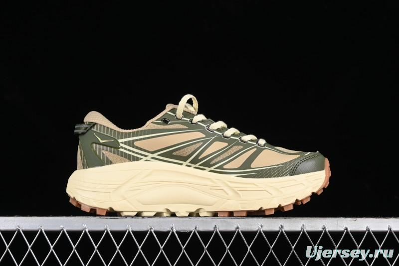 Hoka Mafate Speed 2 Ultra-Lightweight Cushioned Trail Running Shoes with Vibram Outsole - 1126851 THV