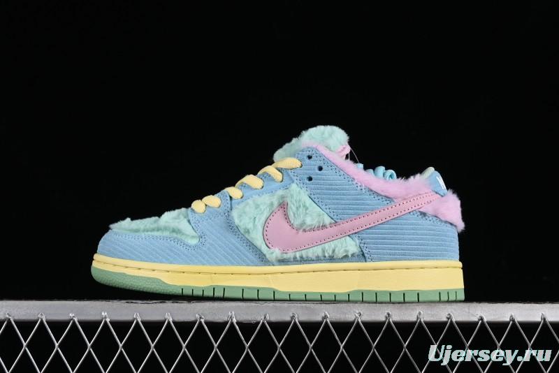 Nike SB Dunk Low Verdy x Nike Visty Collaboration Sneakers - FN6040-400