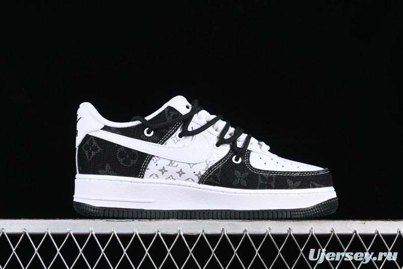 Nike Air Force 1 '07 Low Custom Collaboration Casual Sneakers with Strap - ZH0316-022