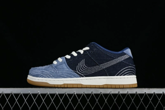 Nike SB Dunk Low Pro Premium "Denim Gum" Low-Top Casual Skate Shoes - CV0316-400