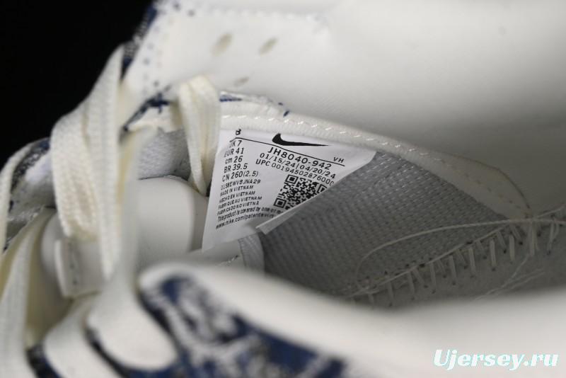 Nike SB Dunk Low LV Collaboration - Camo Mesh Anniversary High-End Custom Low-Top Casual Skate Shoes - JH8040-942