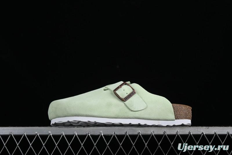 Birkenstock Arizona Soft Footbed Sandals with Suede Leather and Lambswool Lining - G.D4