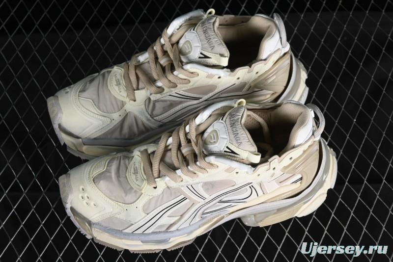 Balenciaga Runner Kith Four Color Retro Casual Sneakers - W3RNY9797