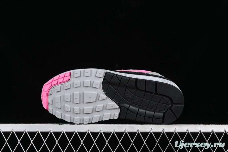 Nike Air Max 1 Retro Running Shoes with Half-Sole Air Cushion - HF3713-003