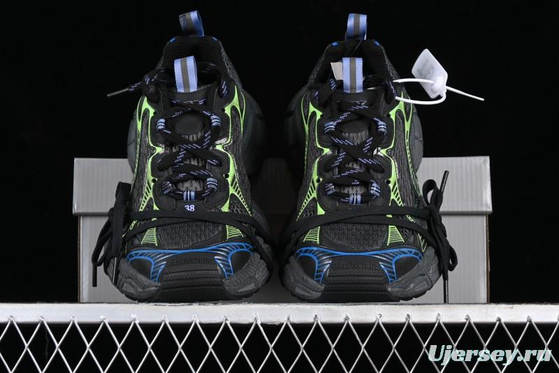 Balenciaga Phantom Sneaker Ten-Generation Trend Running Shoes with Transparent Heel Strap - W3XL51143