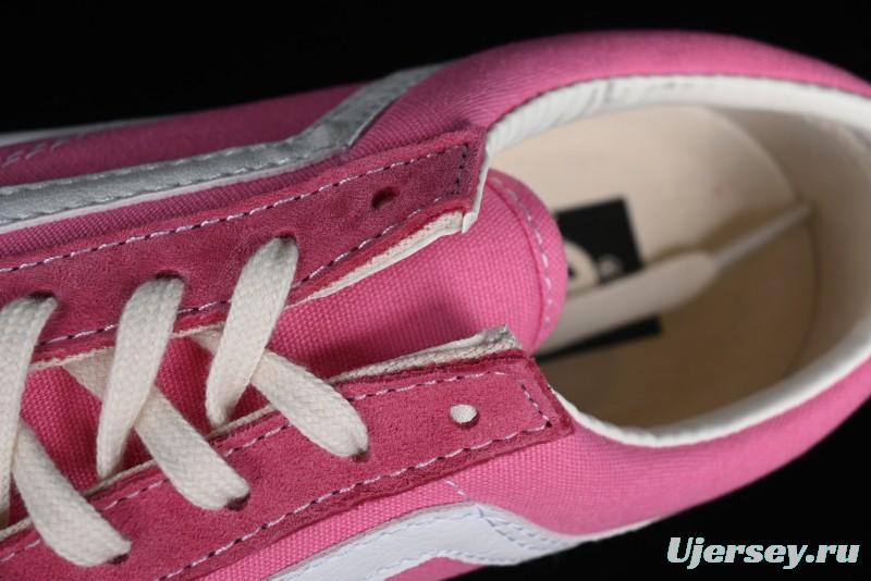 Vans Style 36 Decons Dragon Fruit Color Half-Moon Toe Vulcanized Casual Skate Shoes - VN000MT6PIN