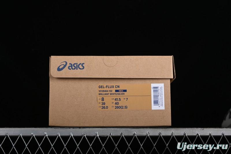 Asics Gel-Flux 4 Low-Top Breathable Casual Running Shoes with Rearfoot Gel Cushioning - 1012B464-102