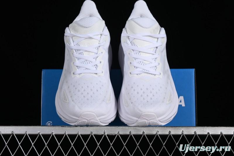 HOKA ONE ONE Bondi 8 Functional Cushioned Running Shoes with Soft EVA Midsole - 1127952 WWH