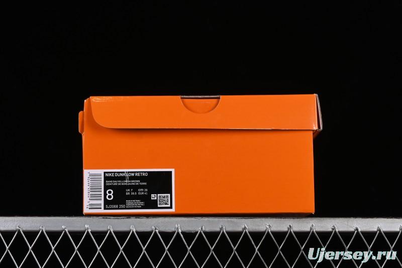 Nike SB Dunk Low LV Collaboration Strap Beige Swoosh Anniversary High-End Custom Low-Top Casual Sneakers - SJ2068-250