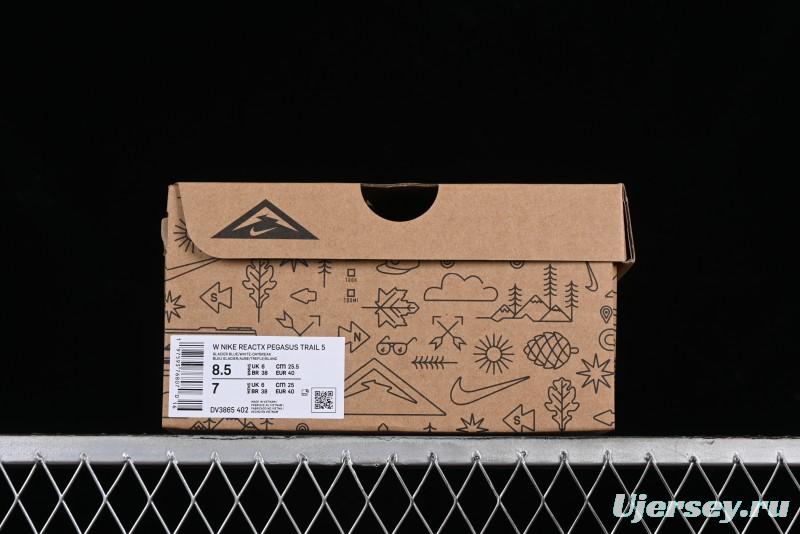 Nike Pegasus Trail 5 Lightweight Comfortable Durable Low-Top Running Shoes - DV3865-402