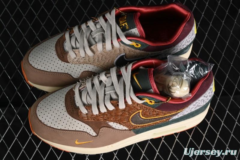 Nike Division Street x Air Max 1/87 Retro Casual Sneakers - HQ2639-100
