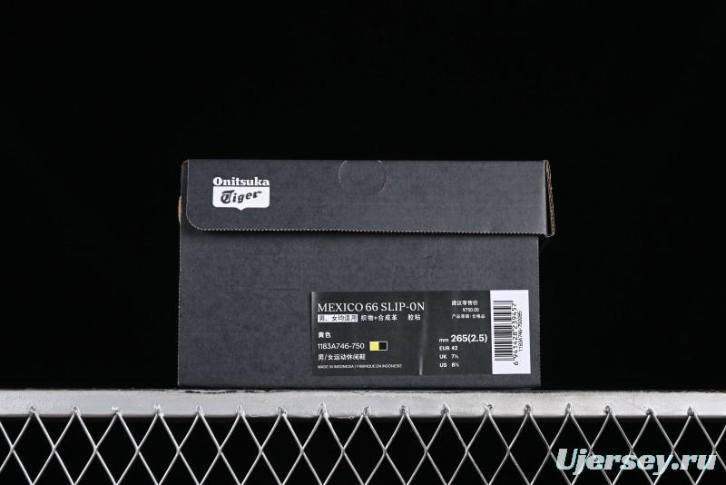 Onitsuka Tiger Mexico 66 Low-Top Canvas Casual Running Shoes - 1183A746-750