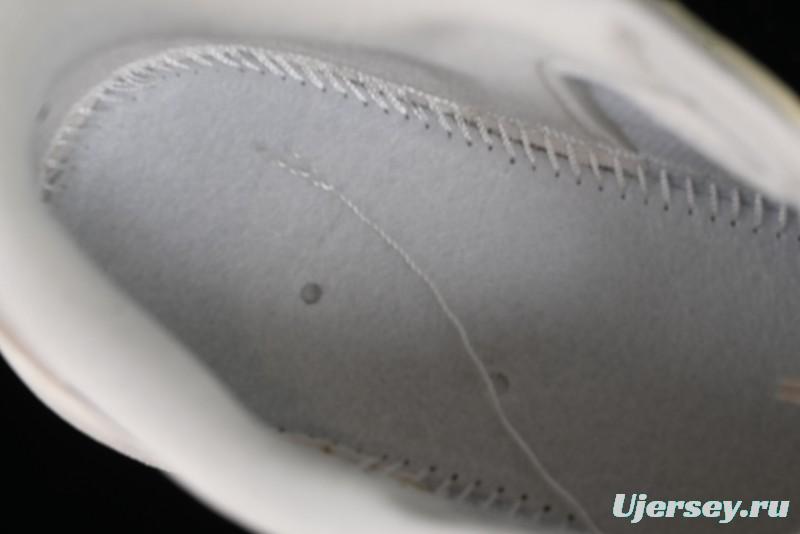 Nike Travis Scott x Fragment Design x Jordan Air Jordan 1 Low OG SP AJ1 LV Beige Brown Print Casual Sneakers - LJ5188-006