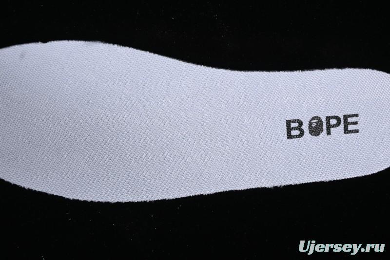 Nike SB Dunk Low BAPE Collaboration Anniversary Edition - White with Brown Swoosh Low-Top Casual Skate Shoes - XD6188-019