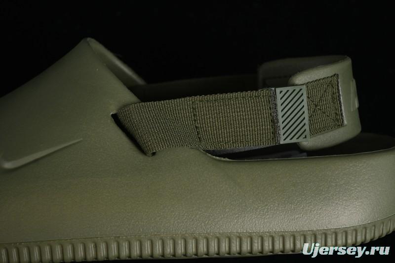 Nike Calm Slide Mule Comfortable Foam Sandals with Textured Footbed - FB2185-300