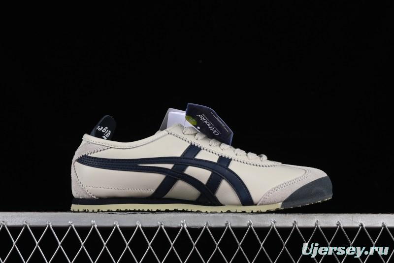 Onitsuka Tiger Mexico 66 Low-Top Leather Sneakers for Casual Running - 1183C102-200