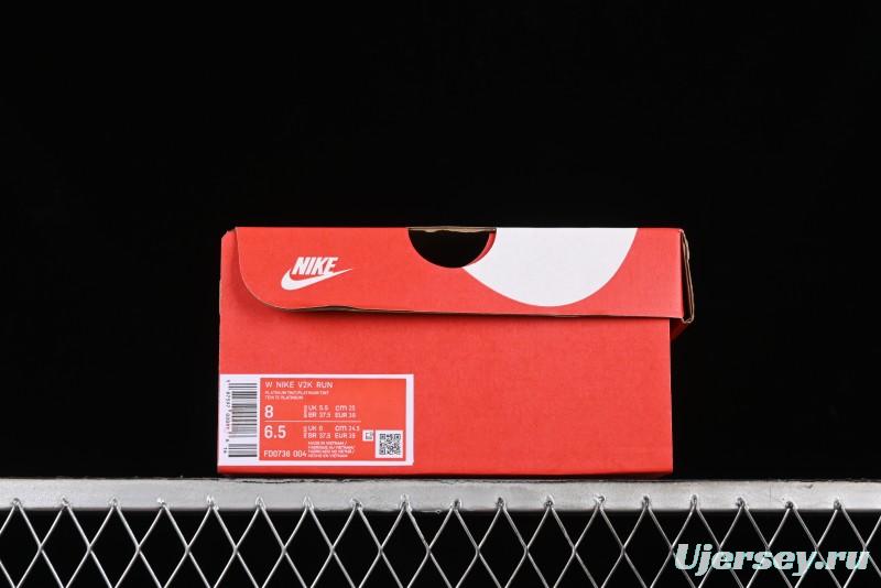 Nike V2K Runtekk 3XL Shock-Absorbing Anti-Slip Retro Low-Top Running Shoes - FD0736-004