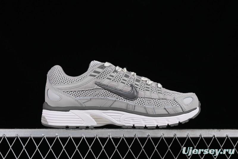 Nike P-6000 Prm Retro Casual Sneakers with Lightweight Design - FN6837-012