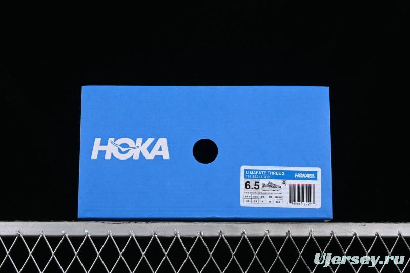 Hoka Mafate Three 2 Ultra-Lightweight Cushioned Trail Running Shoes - 1141572 LOSP