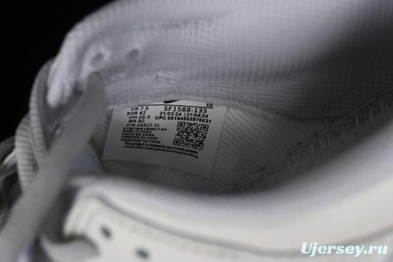 Nike SB Dunk Low UN Collaboration - Light Grey Swoosh Anniversary High-End Custom Low-Top Casual Skate Shoes - SF1588-135