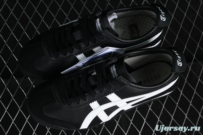 Onitsuka Tiger Mexico 66 Low-Top Leather Sneakers for Casual Running - 1183C102-001