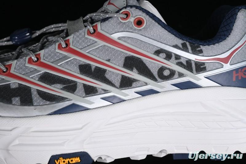 Hoka Mafate Three 2 Ultra-Lightweight Cushioned Trail Running Shoes - 1141572 LOSP