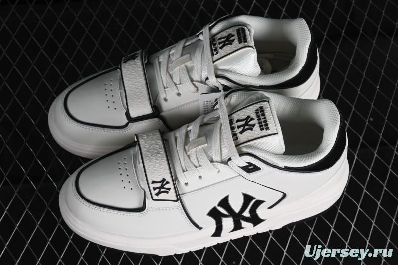 MLB Chunky Liner New York Yankees Hook & Loop Lightweight Platform Sneakers with 6cm Height Increase - 3ASXLMB3N50BKS