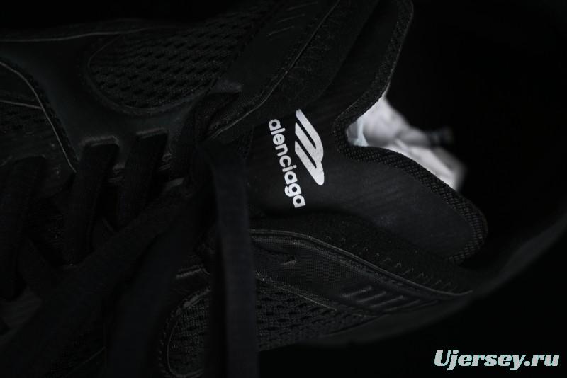 Balenciaga Circuit Lightweight Distressed Print Round Toe Fashion Casual Sneakers - WFLGY1000