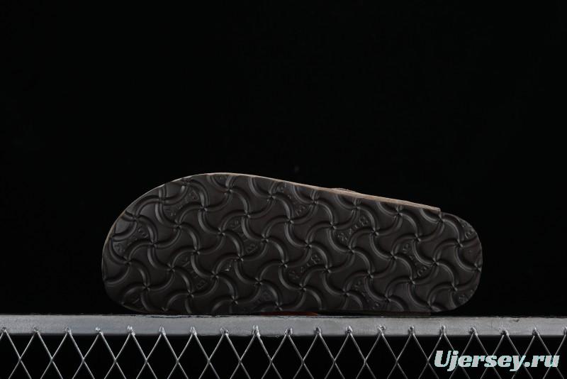 Birkenstock Arizona Soft Footbed Sandals with Suede Leather and Lambswool Lining - G.D4