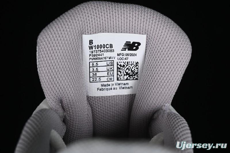 New Balance 1000 Series Retro Dad Style Low-Top Casual Running Shoes - W1000CB