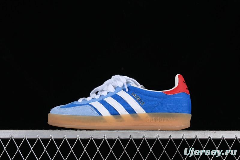 Adidas Originals Gazelle Indoor IF9643 Retro Casual Low-Top Skateboard Shoes with Anti-Slip and Wear-Resistant Sole