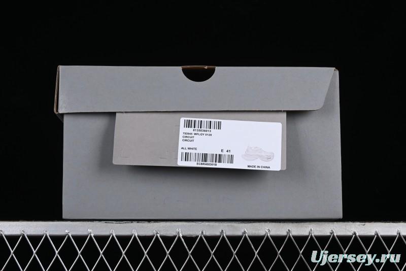 Balenciaga Circuit Lightweight Distressed Print Round Toe Fashion Casual Shoes - WFLGY0120