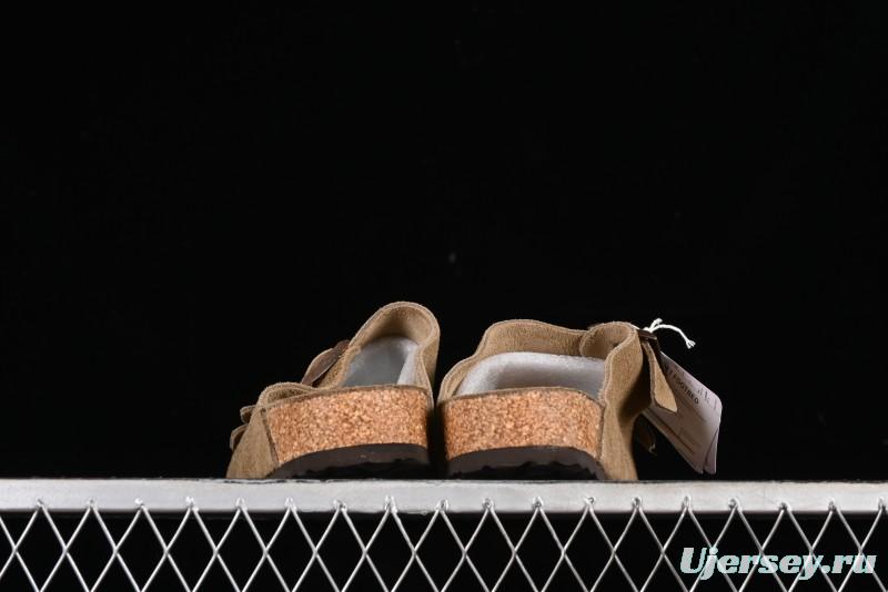 Birkenstock Birkenstock Sandals Series Soft Suede Leather with Lambswool Insole and Cork Midsole - G.D4