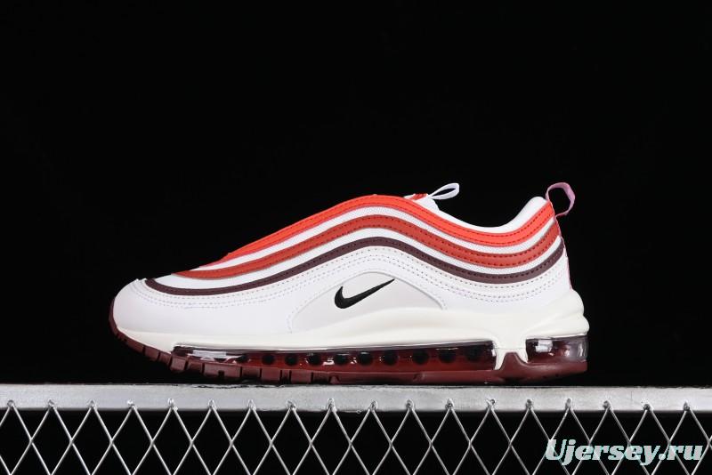 Nike Air Max 97 Retro Running Shoes with Full-Sole Air Cushion - FN6957-101