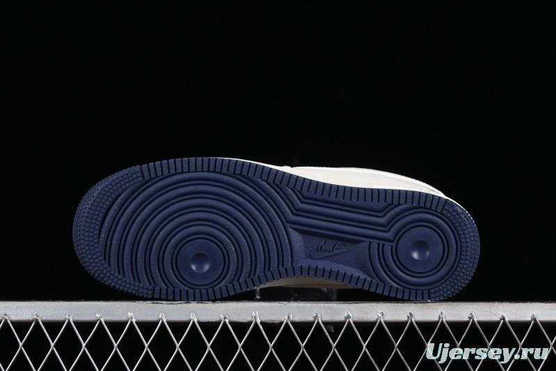 Nike Air Force 1 '07 Low LV Collaboration - Off White Double Swoosh Casual Sneakers - XZ6188-002