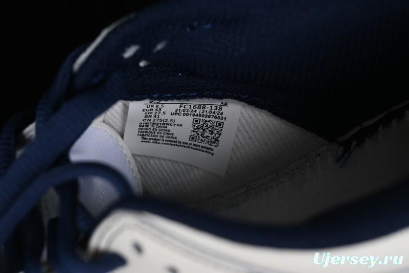 Nike SB Dunk Low UN Collaboration - Light Blue Swoosh Anniversary Custom Low-Top Casual Skate Shoes - FC1688-138